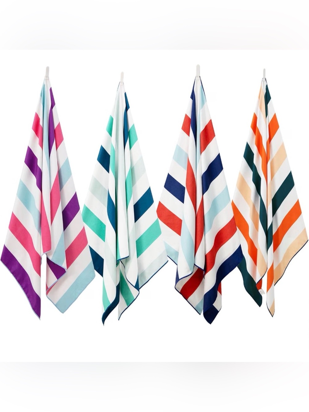 4 Pack Microfiber Quick Dry Oversized, Lightweight Towels 35”x70”